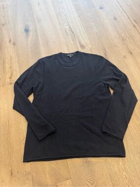 James Perse Black Cashmere Sweater